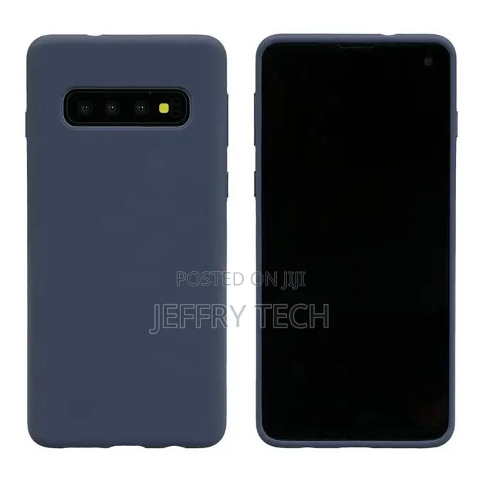 Samsung Galaxy S10 / S10+ Luxury Soft Rubber Liquid Silicone Skin Touc