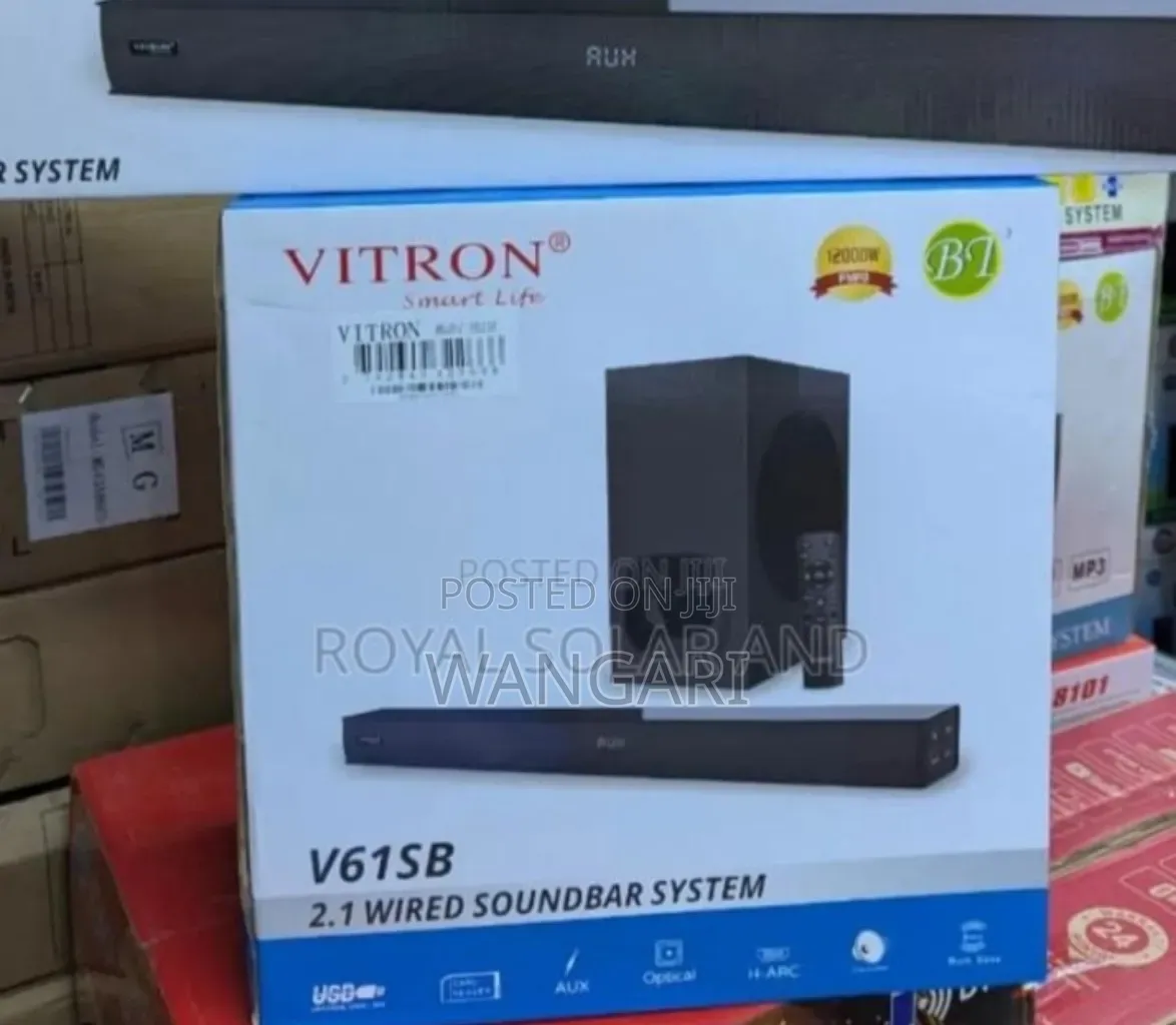 Restocked Stock Vitron Sound Bar V61sb