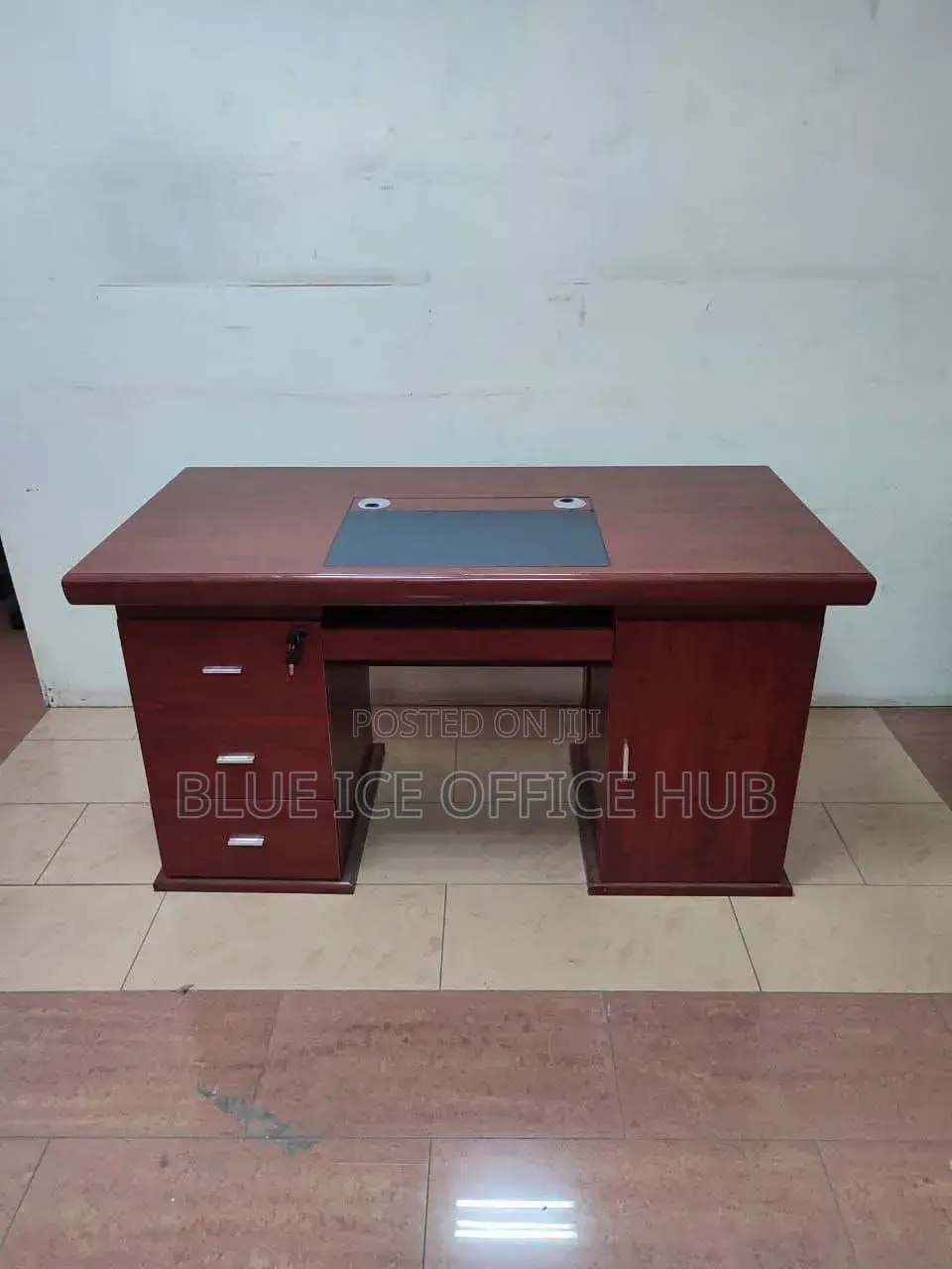 1.2 M Mahogany Executive Working Desk