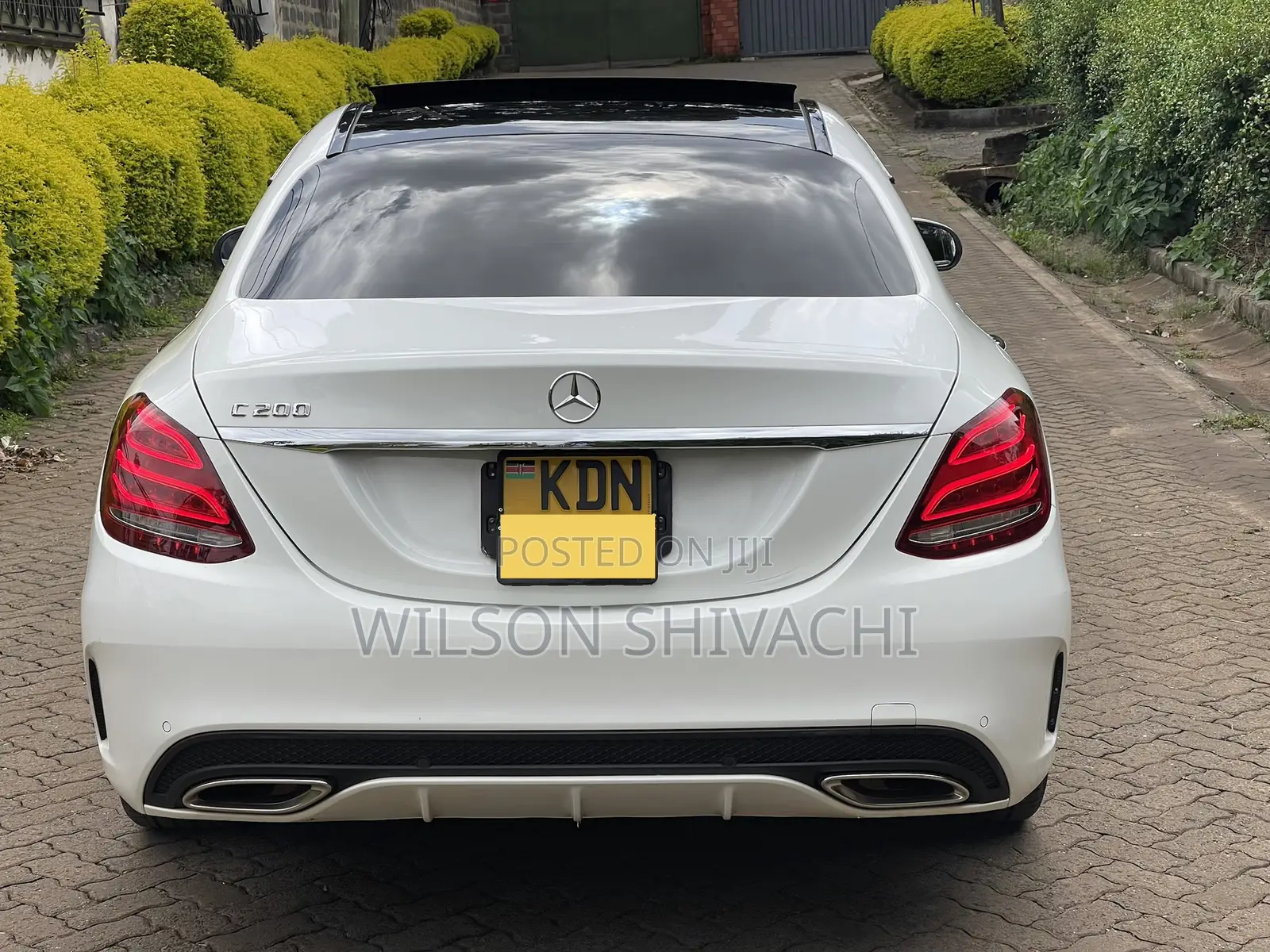 Mercedes-Benz C200 2016 White
