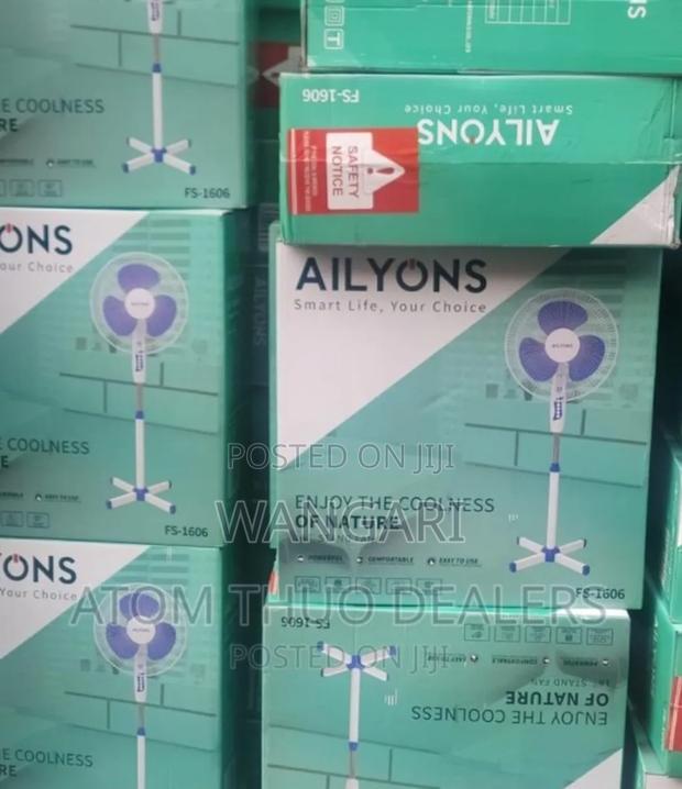 Restocked Stock Ailyons 16inch Standing Fan - main view