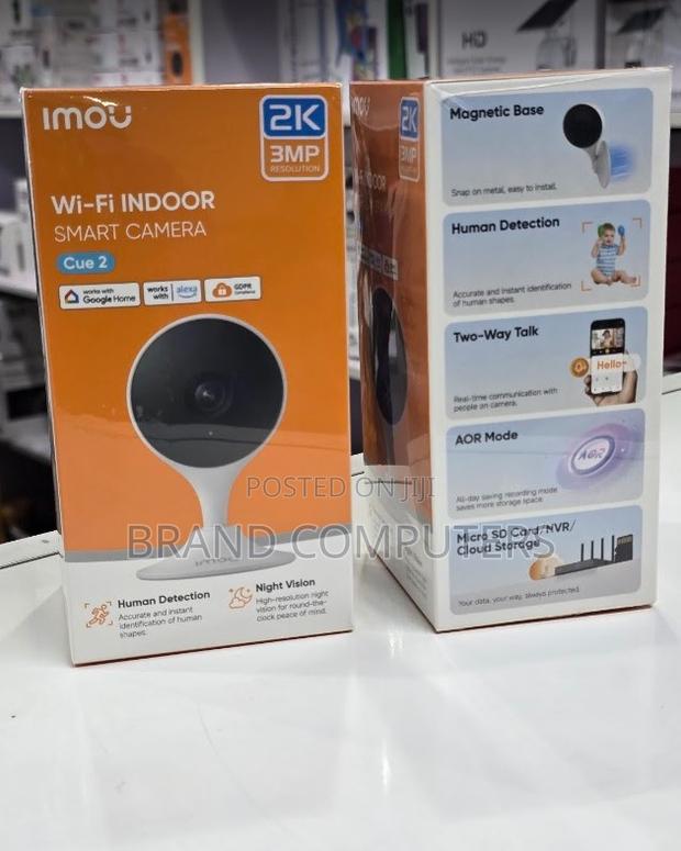 Imou Cue 2 Wifi Security Camera Indoor – Human Detection, Night Vision