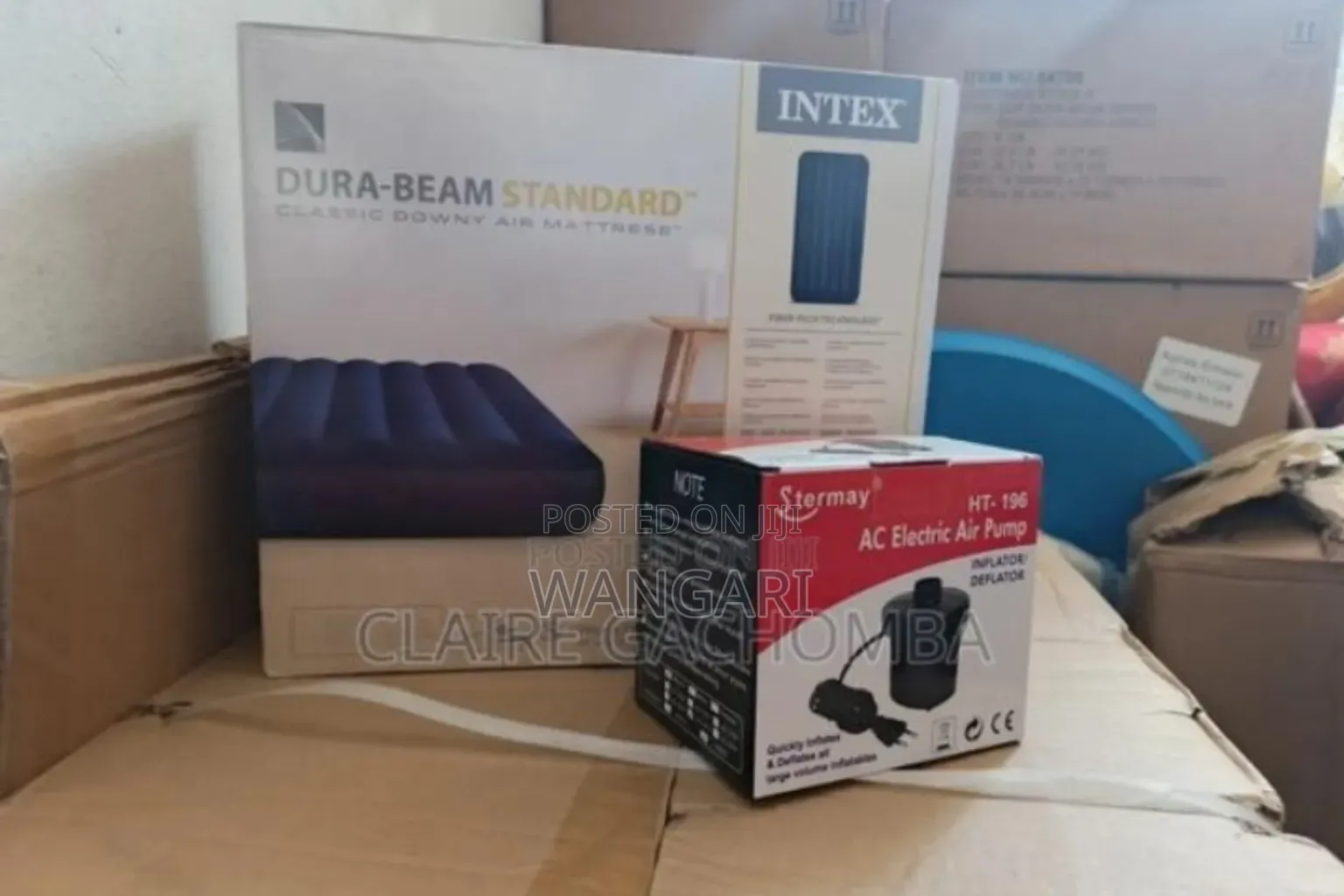Restocked Stock 3by6 Inflatable Mattress.