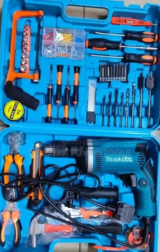 Professional Diy Drill Set/Heavy Duty Electric Makita Drill Set