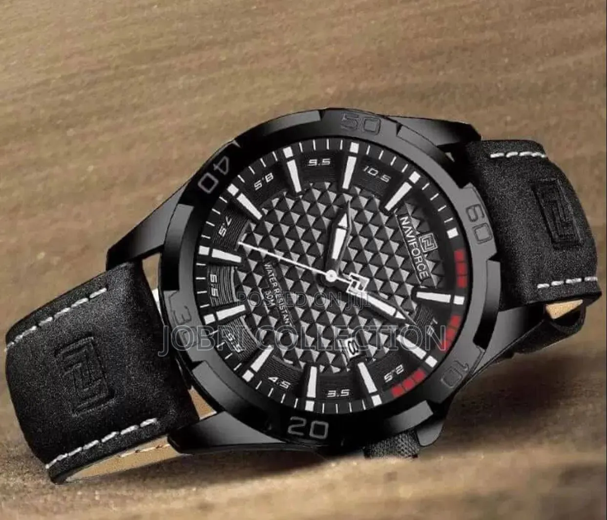 Naviforce Black Straps Gents Wrist Watch