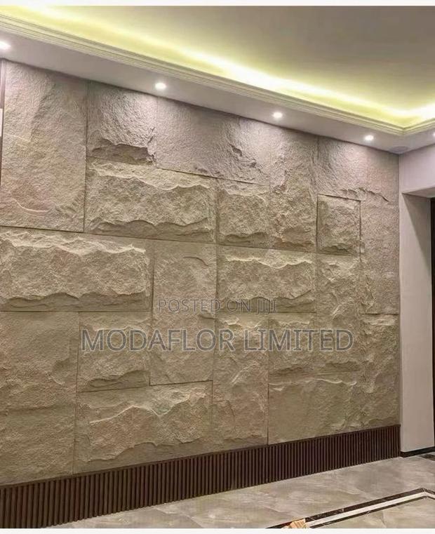 Pu Stone Wall Panels for Acoustic and Decorative Interior Use