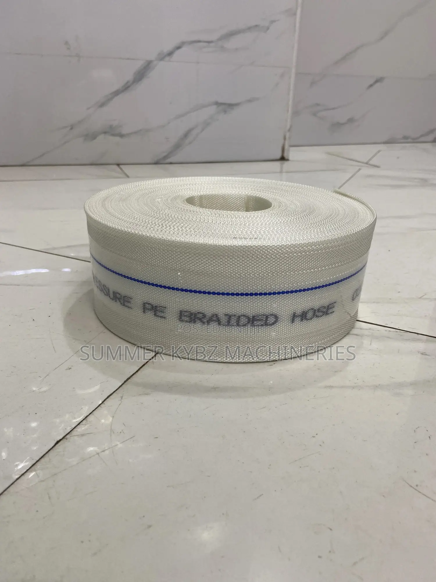 3 Inch 30 Meter High Pressure Braided Hose Canvas Pipe