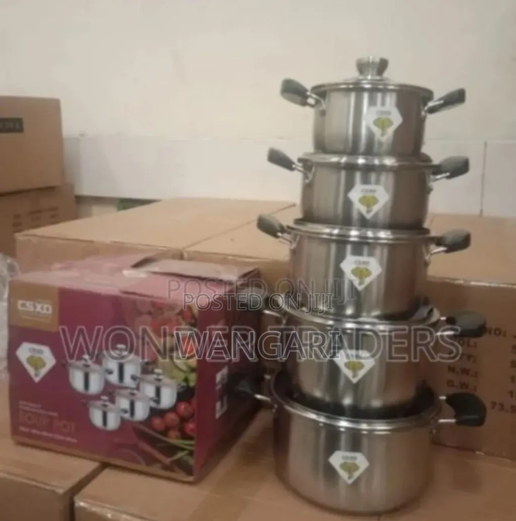 11pcs James Pot Jp Stainless Cookwares.