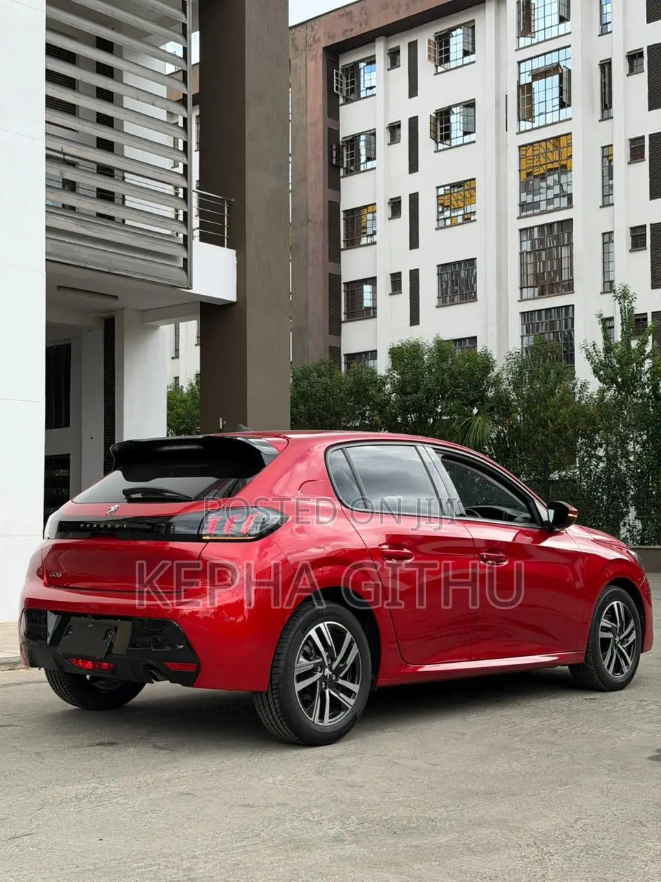 Peugeot 208 2020 Red