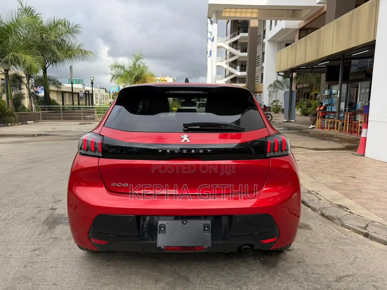 Peugeot 208 2020 Red