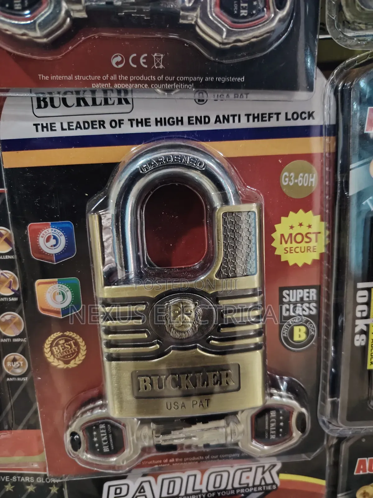 Buckler Padlock