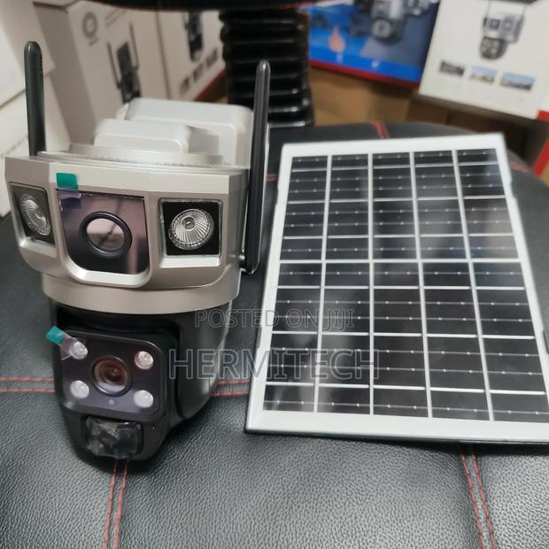Dual-Lens Wifi Camera Solar Powered CCTV Cameras for Security - thumbnail 2