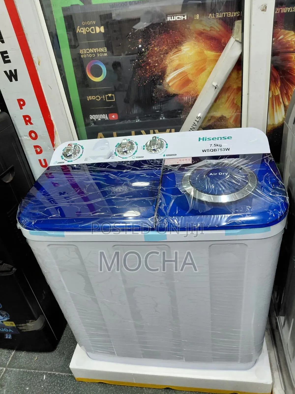Hisense Washing Machine 7.5kg Twin Tub