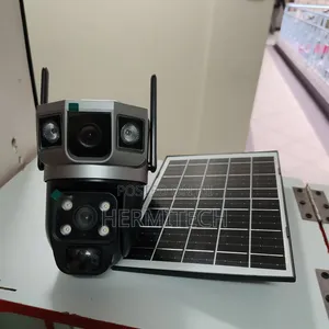 Dual Lens 4g Solar Powered Cameras for Security Use