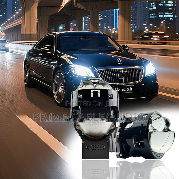 2pcs 2.5" Bi-Laser Led Projector Headlights – 12v Power - thumbnail 3