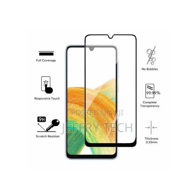 Infinix Hot 8 (2 Pieces)Tempered Glass Screen Protectors for Infnix Ho