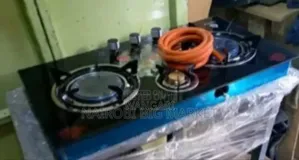 With Free Gas Pipe. Nunix 3burner Infrared