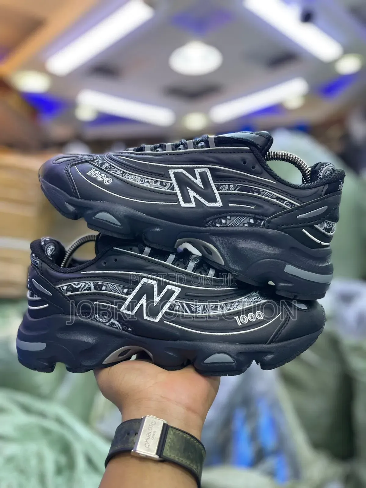 New Balance 1000 Black Bandana “
Quality Leather Sneakers