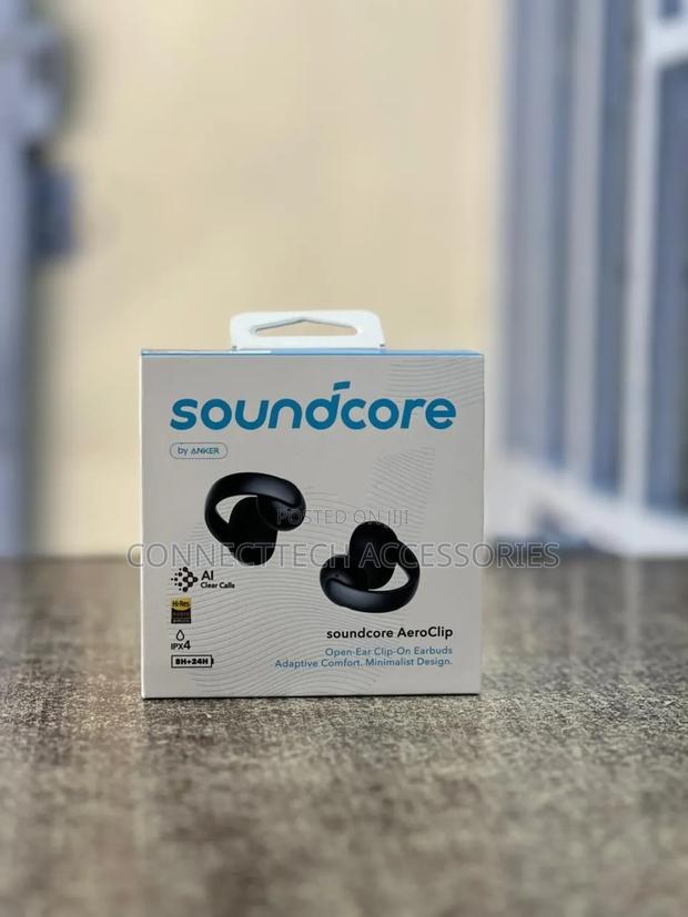 Soundcore Aeroclip Open-Ear Clip-on Earbuds by Anker