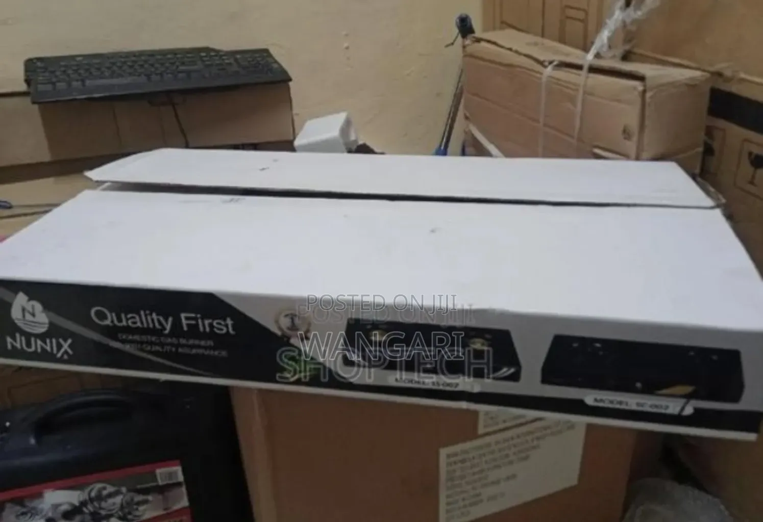 Stocked Stock Nunix 2burner Stainless Cooker