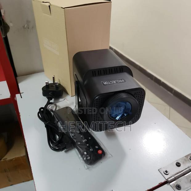 Hy320 Mini Smart Android Projector Resolution Wifi Support A - thumbnail 2