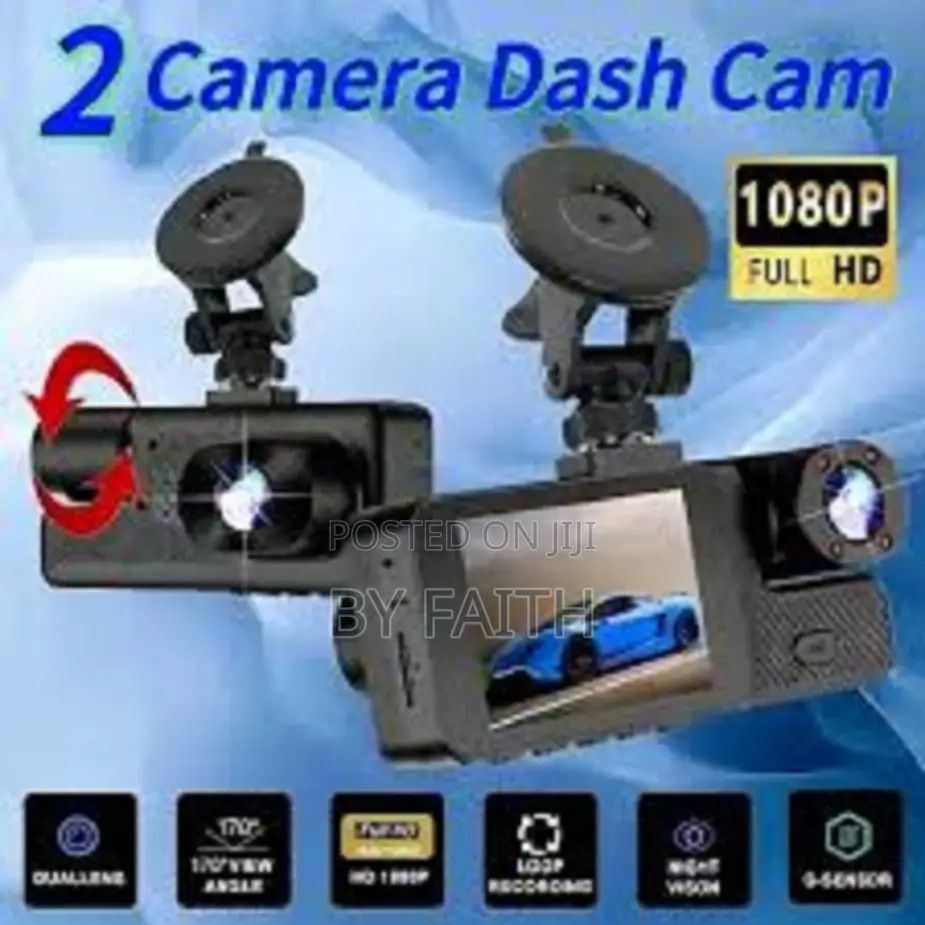 Dash Cam Front ,Inside and Rear, 1080p Dash Camera for Cars,