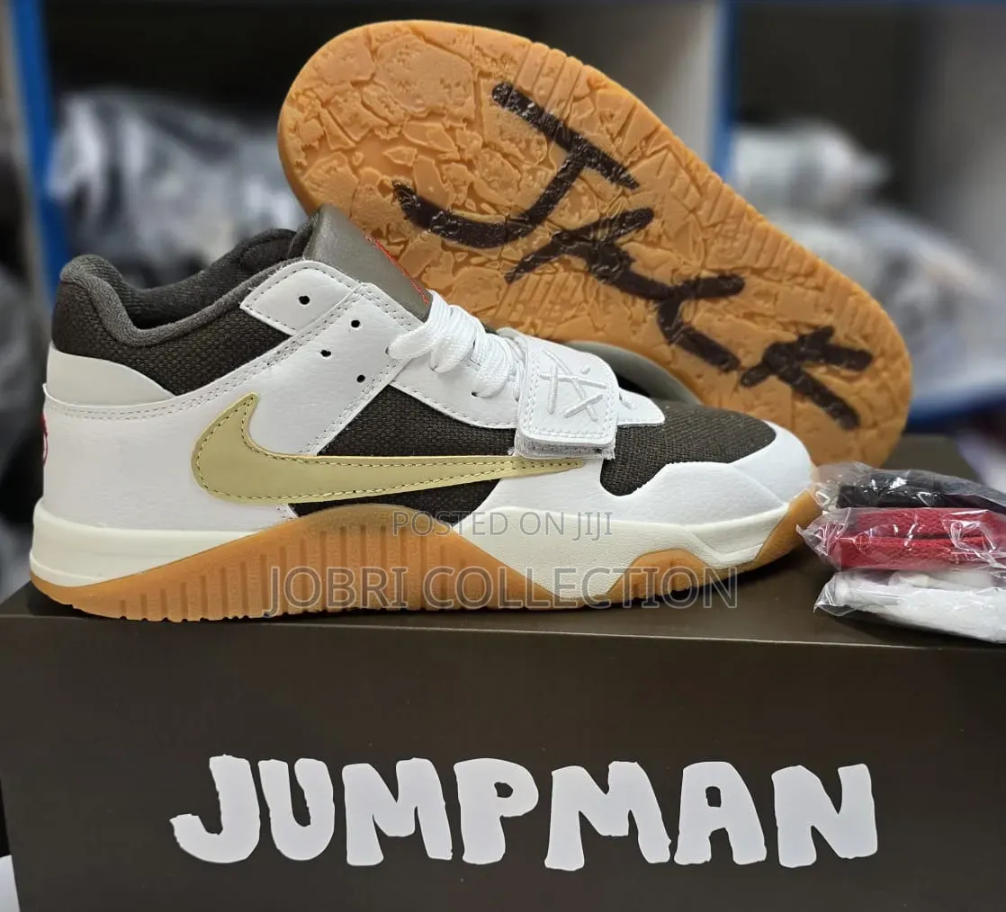 Jordan Jumpman Jack X Travis Scott "Sail" Sneakers