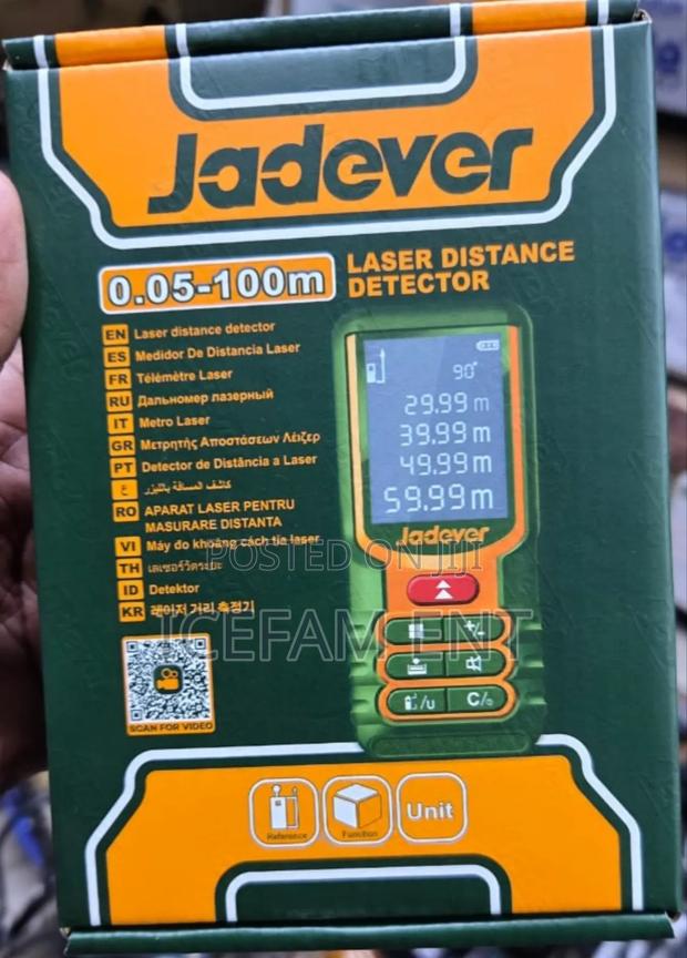 Jadever Laser Distance Detector/100m Distance Detector - main view
