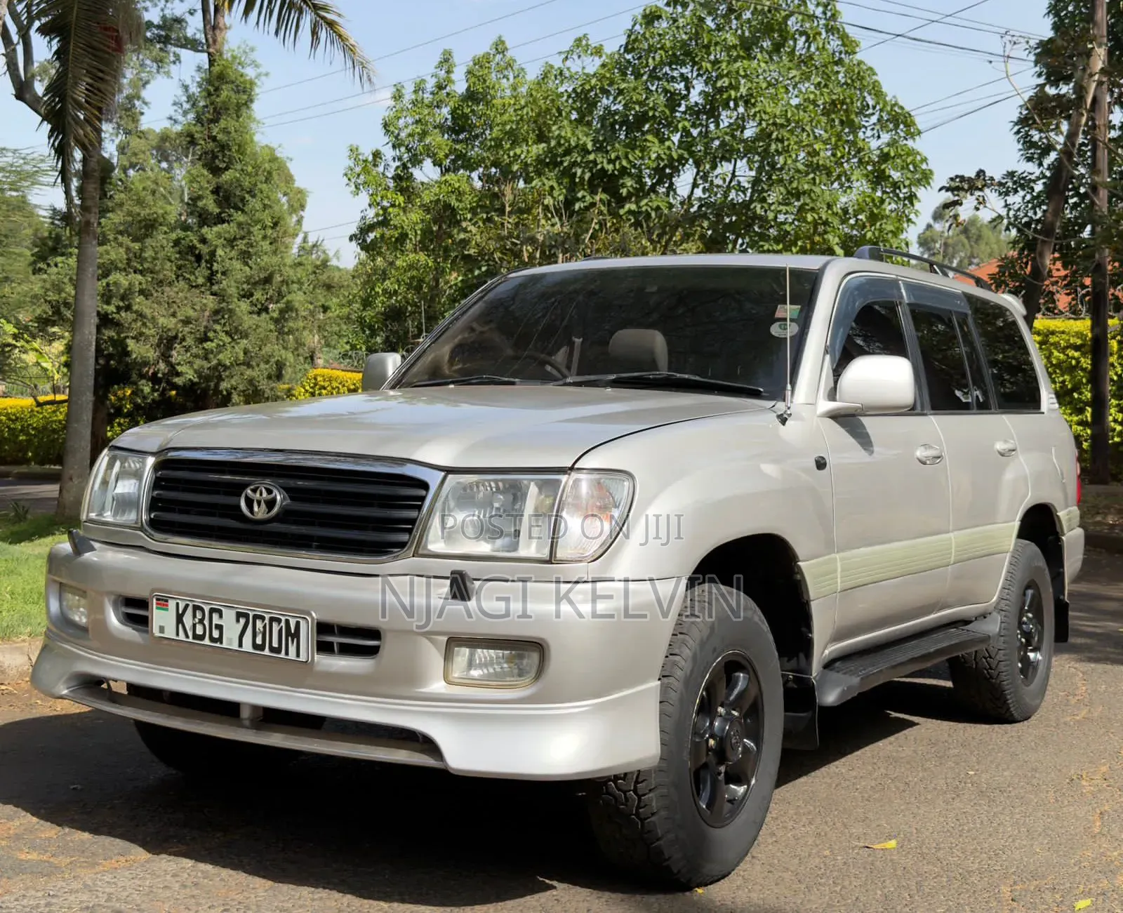 Toyota Land Cruiser 2003 Silver