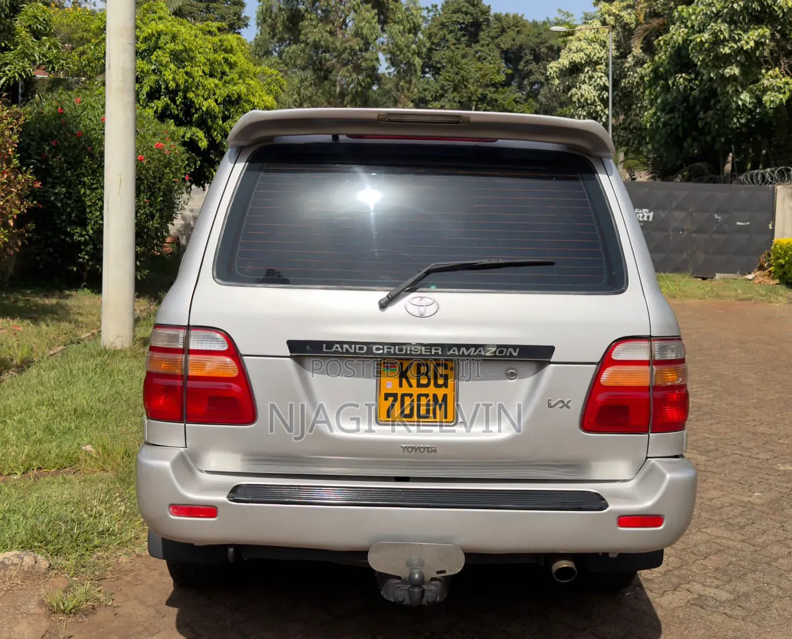 Toyota Land Cruiser 2003 Silver