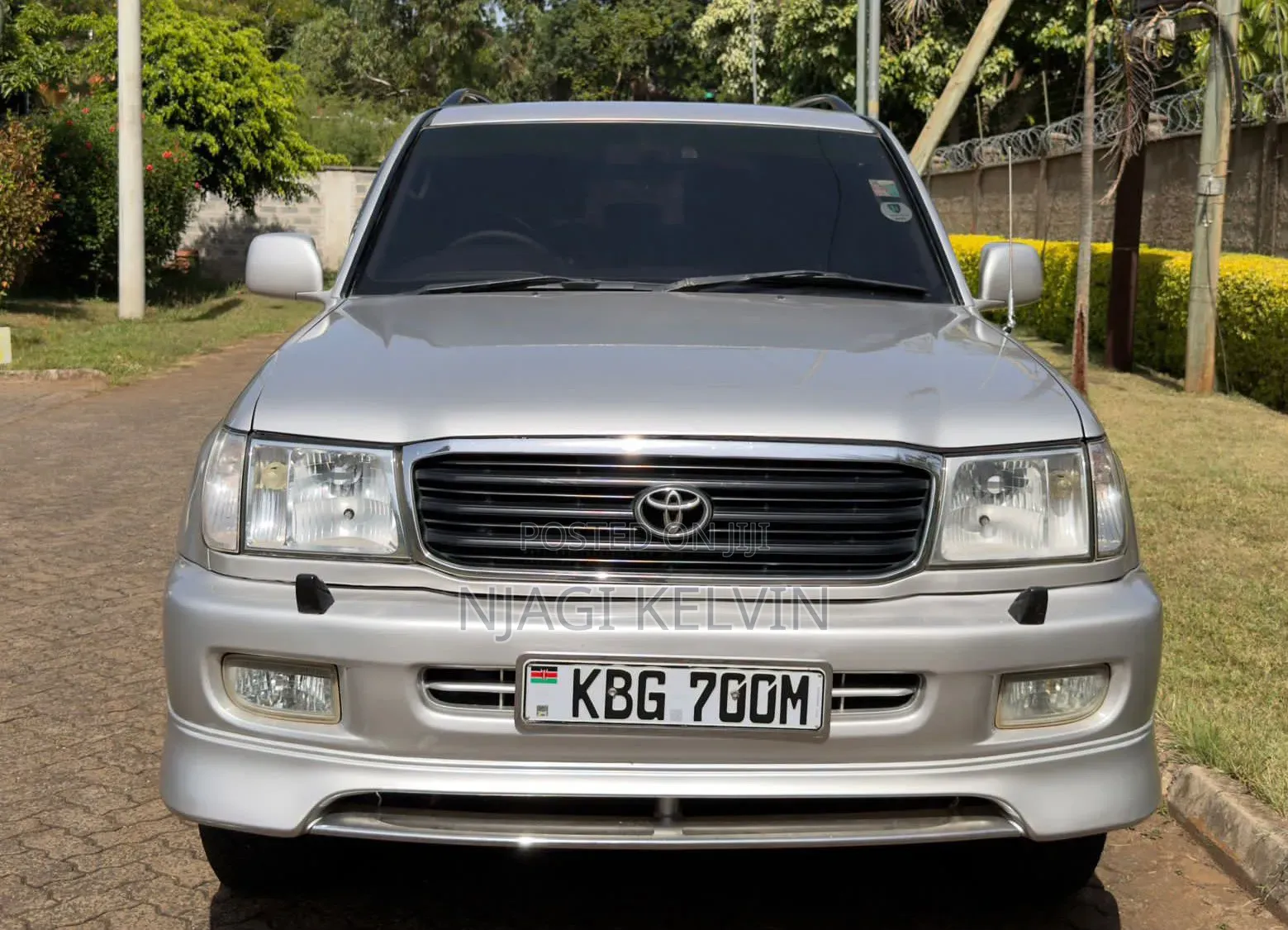 Toyota Land Cruiser 2003 Silver