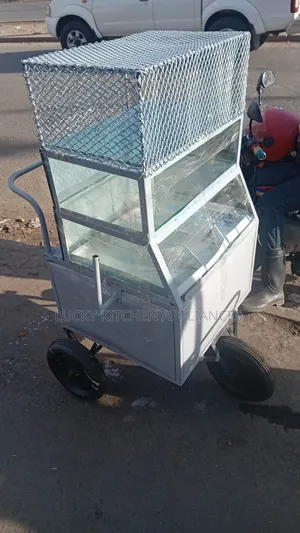 Heavy Duty Mild Steel Groffa Trolley.