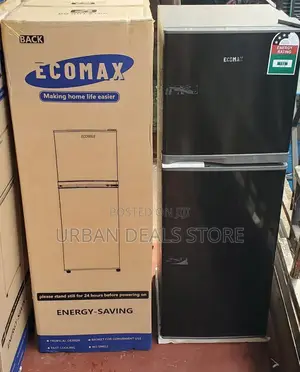 Ecomax 138 L Dark Silver Double Door Refrigerator