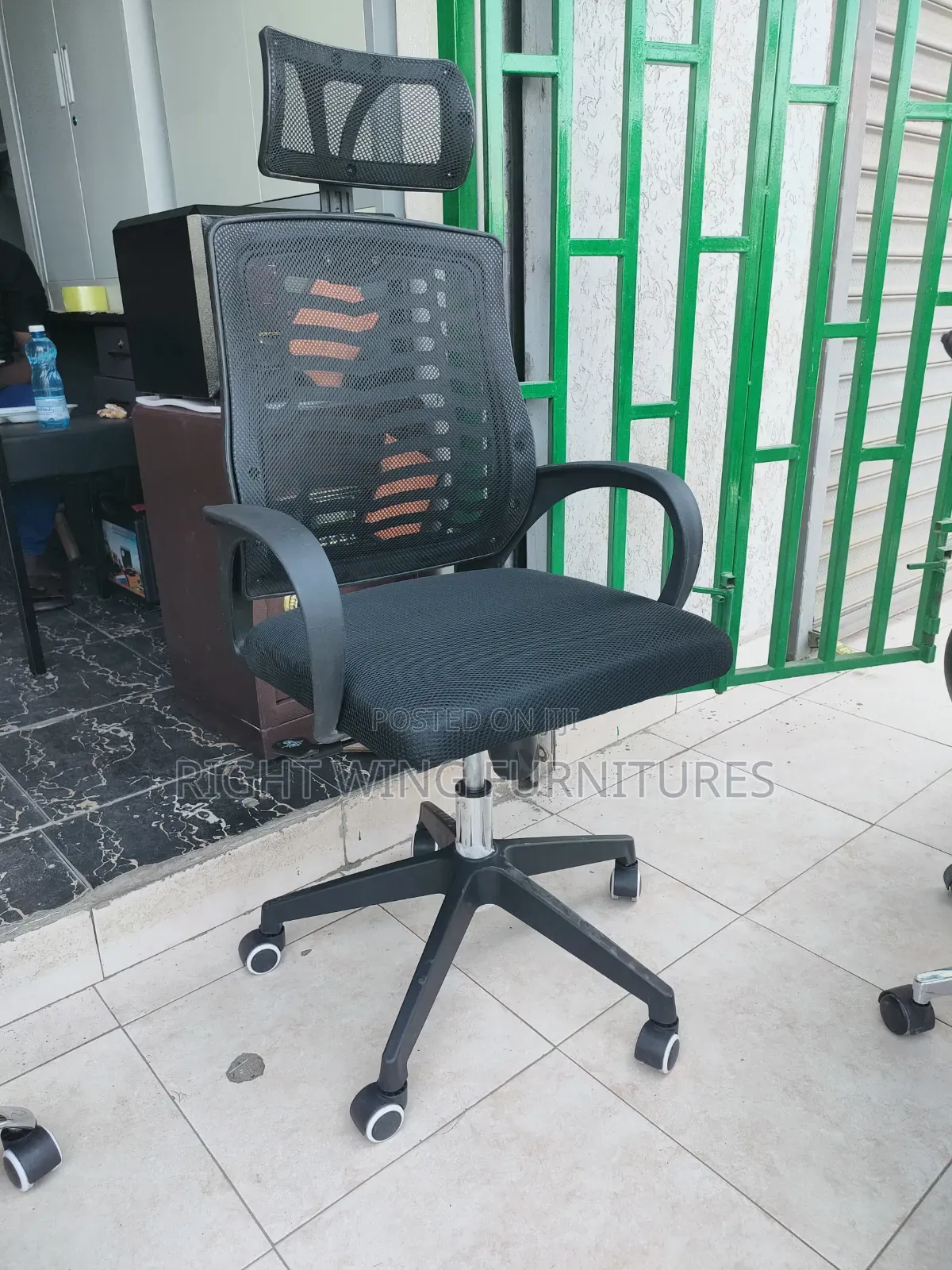 Office Study Chair With Headrest