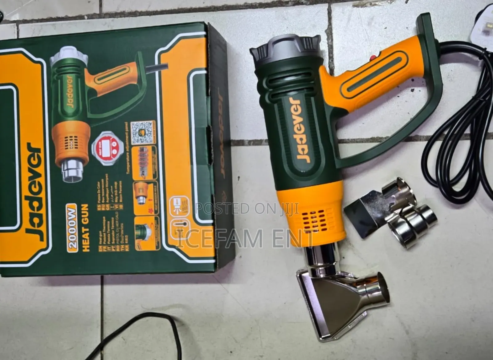 Jadever Heat Gun With Nozzles/1800w Heat Gun