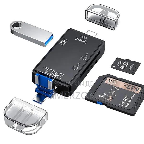 6 in 1 Otg Card Reader