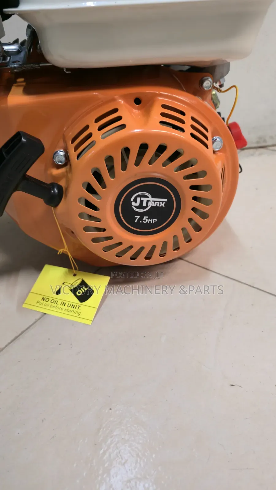 7.5hp Jtmax Gasoline/Petrol With 2 Groove Pully Engine