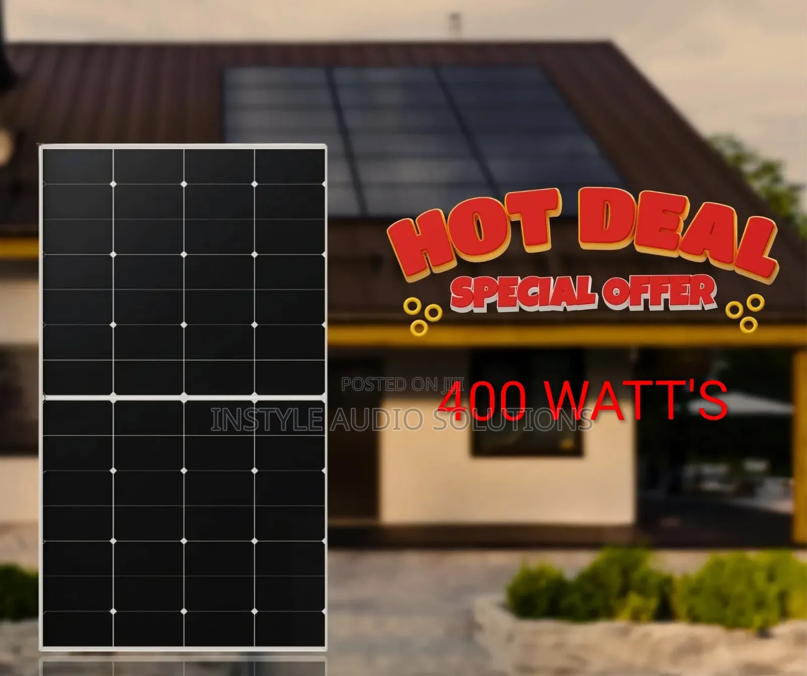 400 Watts Monocrystalline All Weather Solar Panels