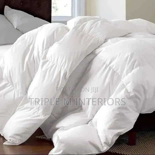 Pure White Binded Duvet | Smooth Cozy Feel