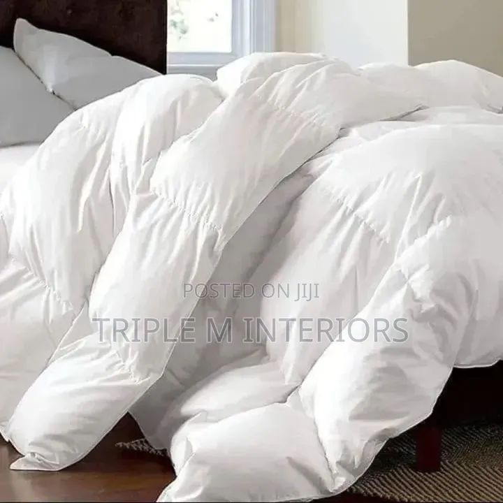 Pure White Binded Duvet | Smooth Cozy Feel