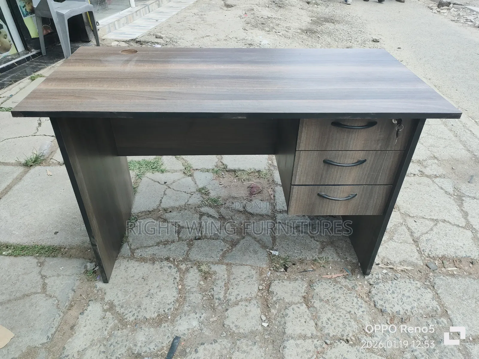 Walnut Office Table 1.2m
