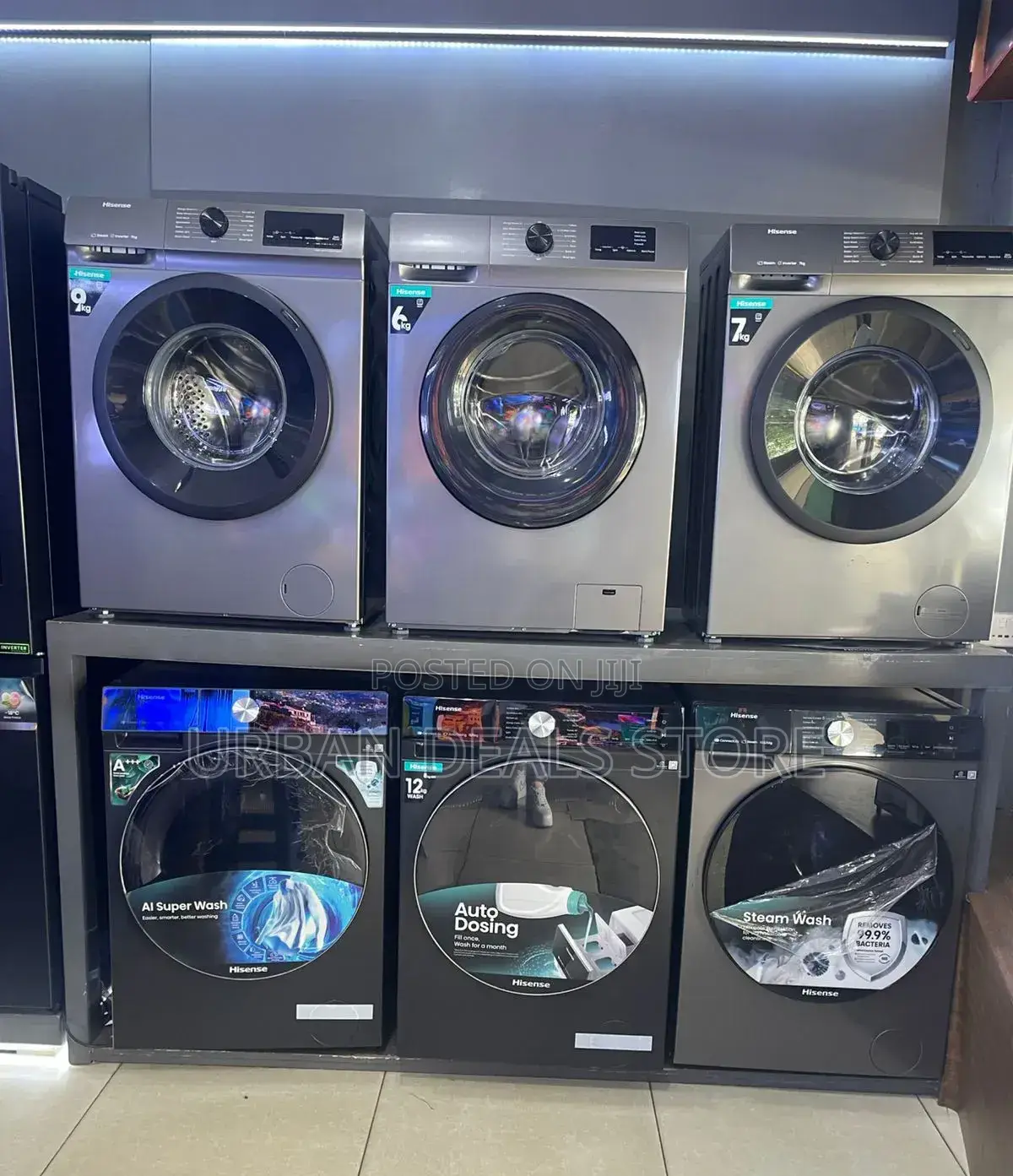 Hisense Front Load Washing Machines 8 KGS