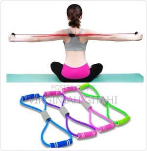 *Kresistance Bands With Foam Sport Rubber Pull Rope