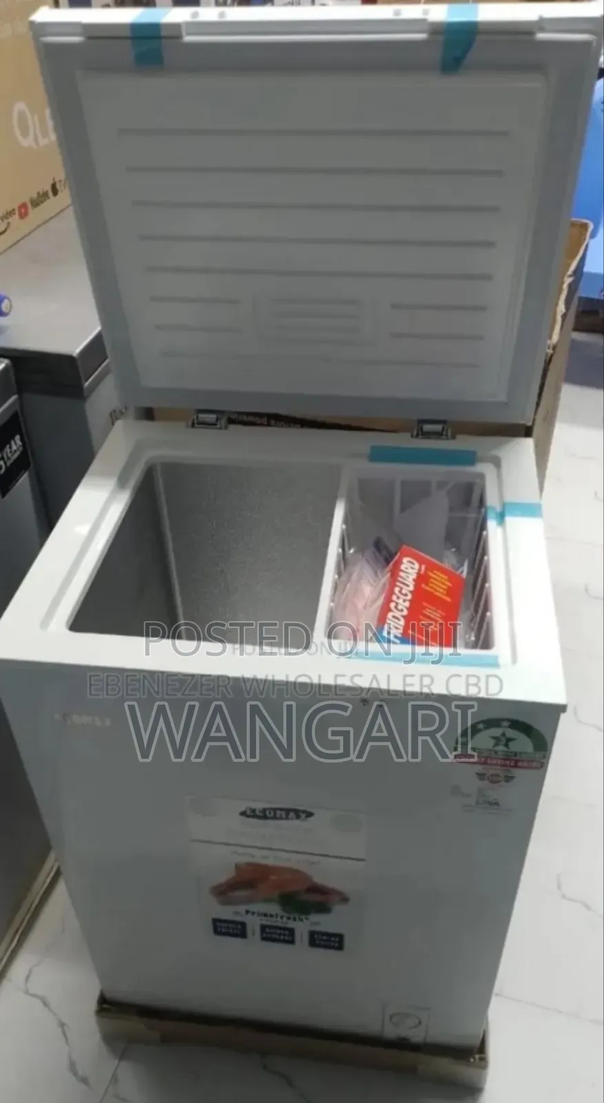 Given Offer Guard Ecomax 119l Freezer.