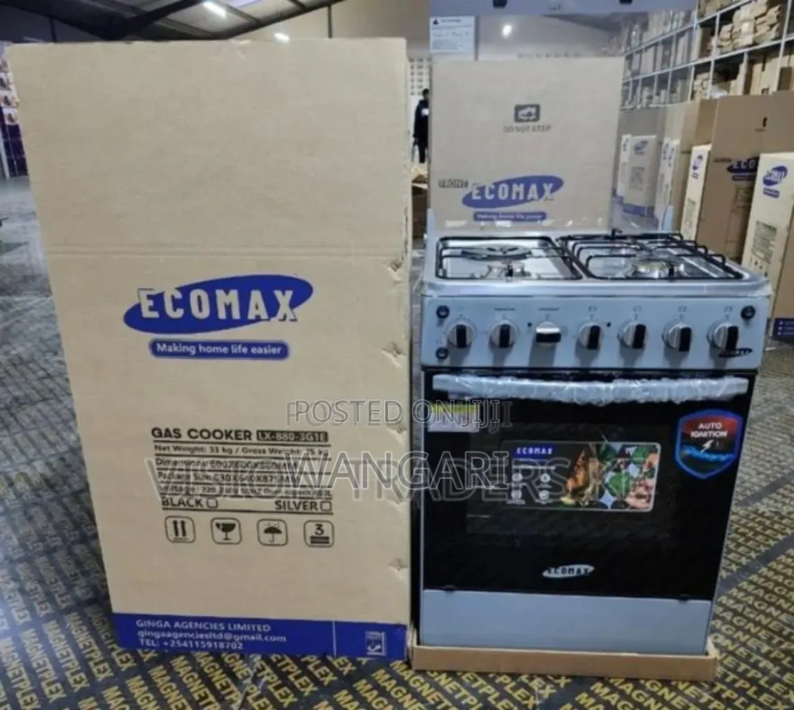 Plus Grilled Electric Oven Ecomax 60*60 Standing Cooker