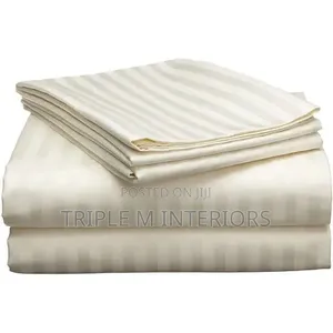 Elegant Striped CLP Bedsheet Set | Soft Durable