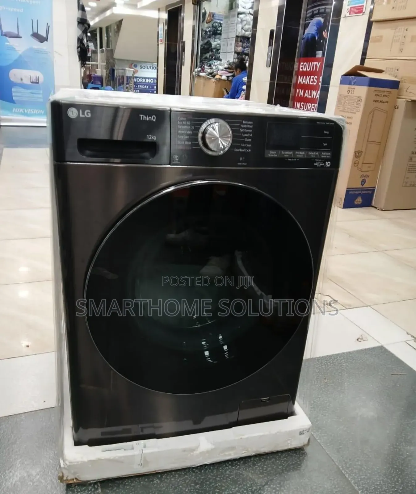 Lg 12kg Front Loader Washer/ Wash and Spin