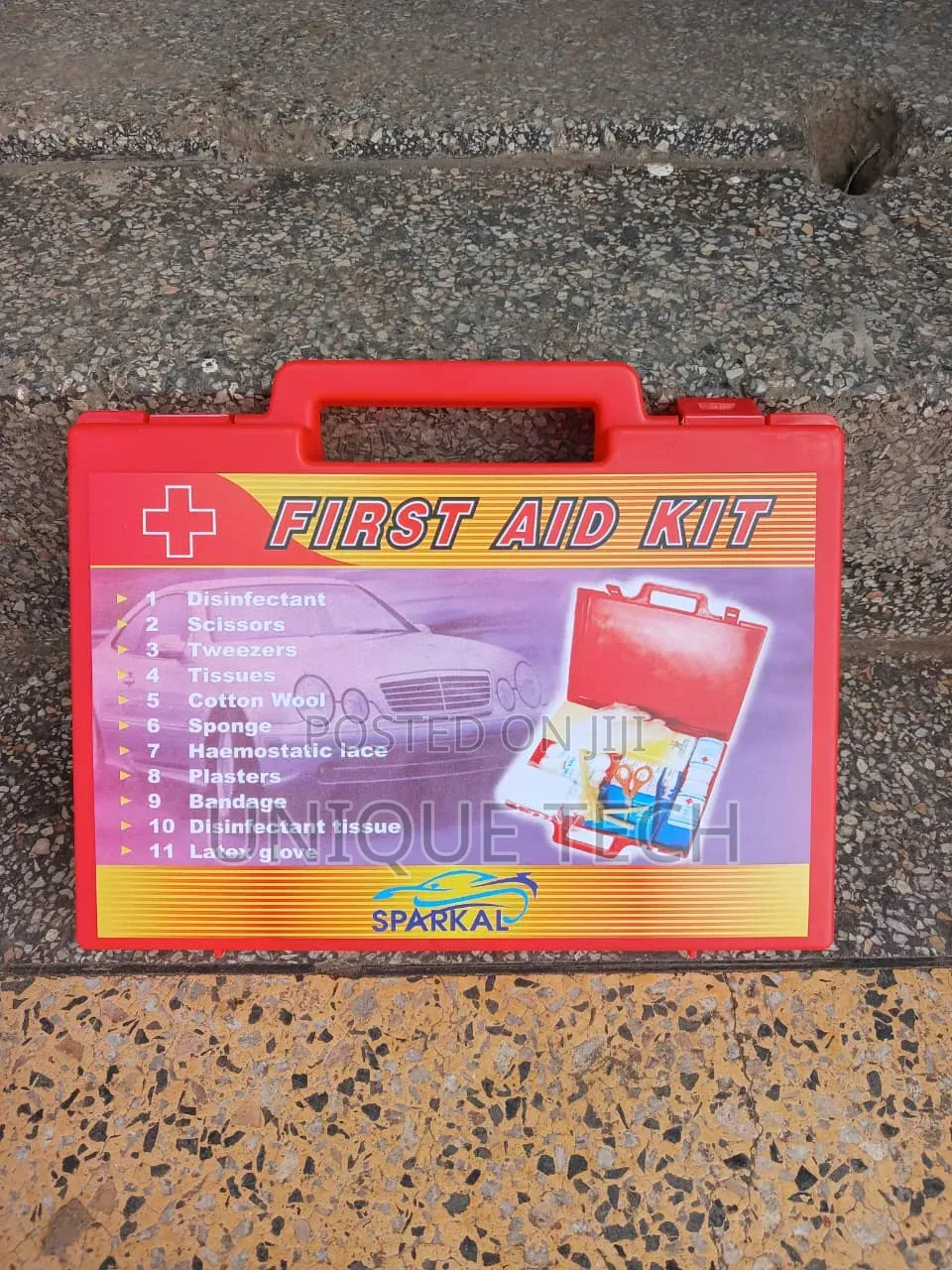 Portable First Aid Kit Box