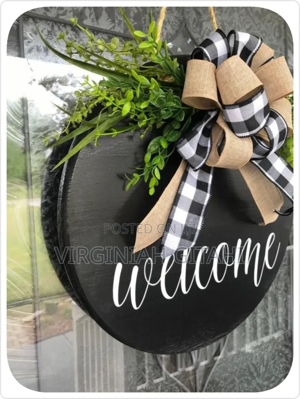 Welcome Decorative Wall Hanging