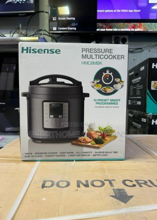 Hisense 6l Pressure Cooker 1000 Watts